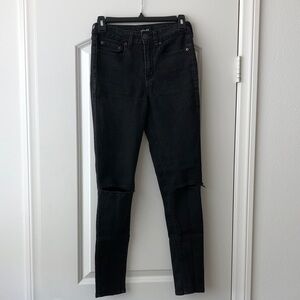 GoJane Black Distressed Skinny Jeans